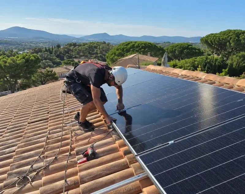 Installateur panneaux solaires Mensignac — pose photovoltaïque sur toiture