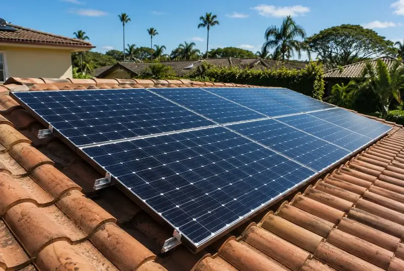 Installation de panneaux solaires à Mensignac