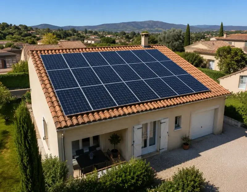 Prime à l'autoconsommation panneaux solaires Mensignac — aide financière de l'État